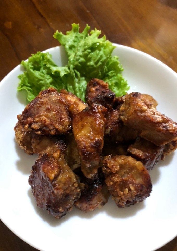 しっかり味のまぐろの唐揚げ-レシピのメイン写真