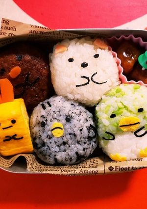 キャラ弁☆すみっコぐらしとひみつのコ-レシピのメイン写真