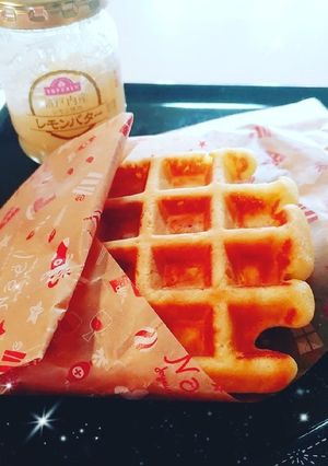 ふわふワッフル~瀬戸内レモンバター味~-レシピのメイン写真