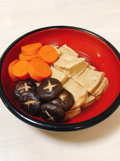 しいたけと高野豆腐の含め煮-レシピのメイン写真