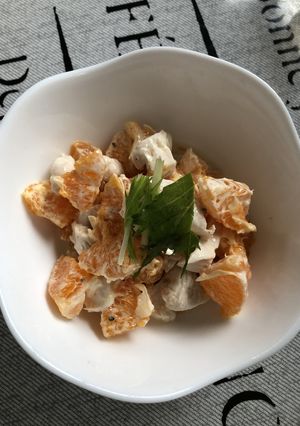 みかんdeチキンサラダ♪-レシピのメイン写真