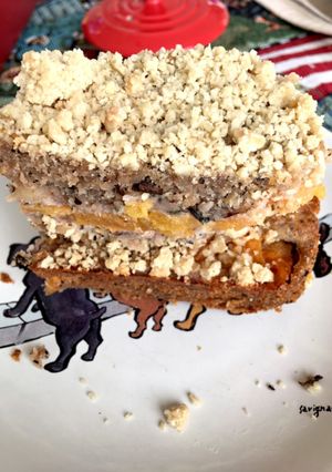 柿とほうじ茶のスクエアケーキ-レシピのメイン写真