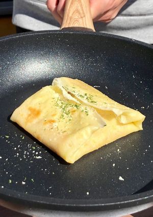 鹿肉の米粉ガレット-レシピのメイン写真