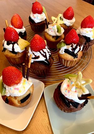 オレオでマフィン☆クリスマスバージョン-レシピのメイン写真