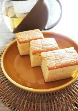 超しっとり超ふわふわのもちもちカステラ-レシピのメイン写真