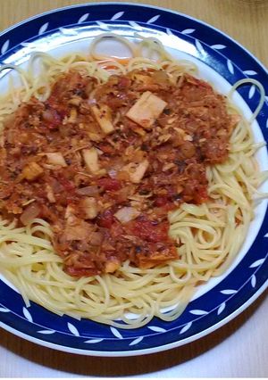 MrsWongちのツナソースパスタ-レシピのメイン写真