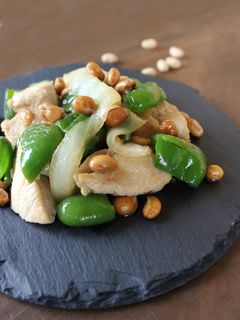 福たっぷり!福豆の中華風ピーマン肉炒め-レシピのメイン写真