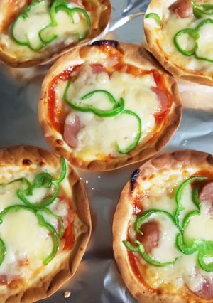餃子の皮でミニピザ♪-レシピのメイン写真