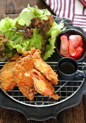お弁当に、おつまみに！ハムたまごカツ。-レシピのメイン写真