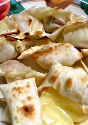 簡単!チーズ餃子と鶏肉団子餃子♪-レシピのメイン写真
