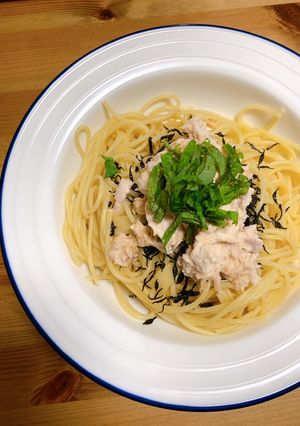 簡単☆ツナマヨポン酢の和風パスタ-レシピのメイン写真