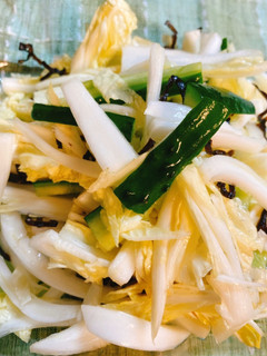 簡単☆白菜と塩昆布のシャキシャキサラダ-レシピのメイン写真