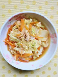 簡単!白菜と油揚げのレンチン煮びたし-レシピのメイン写真