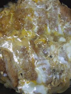 卵トロトロ カツ煮-レシピのメイン写真