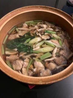 鶏スープ鍋-レシピのメイン写真