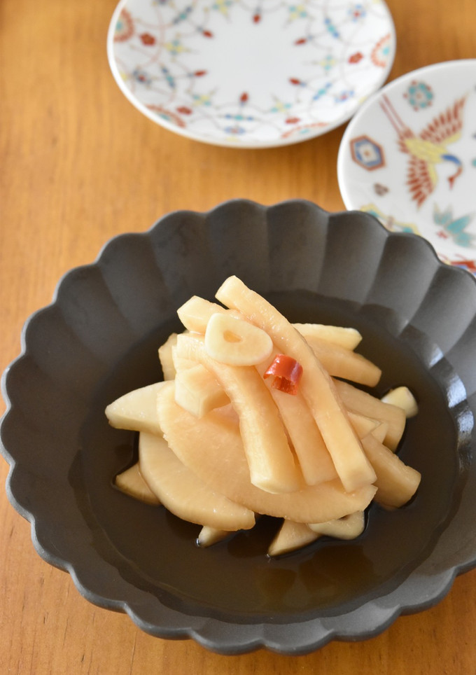 大根のにんにく醤油漬け【作り置き】-レシピのメイン写真
