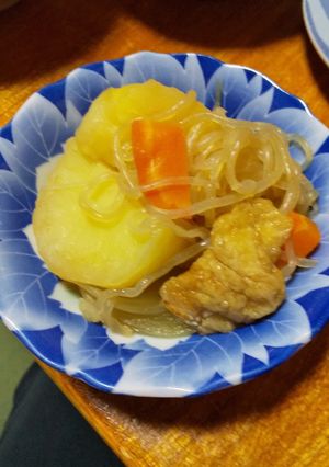 小揚入りじゃがいもの煮物-レシピのメイン写真