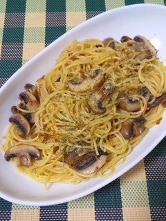 簡単時短♪アヒージョ風パスタ-レシピのメイン写真