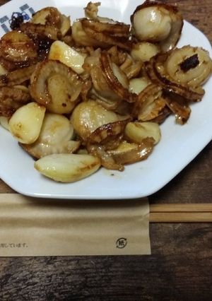 ホタテのガーリックバター醤油風-レシピのメイン写真