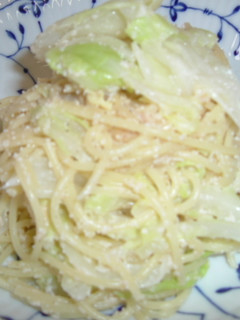 キャベツと明太子のパスタ-レシピのメイン写真