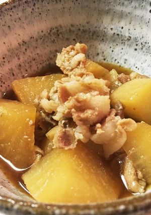 ふたりご飯 豚バラ大根 作り置き冷凍-レシピのメイン写真