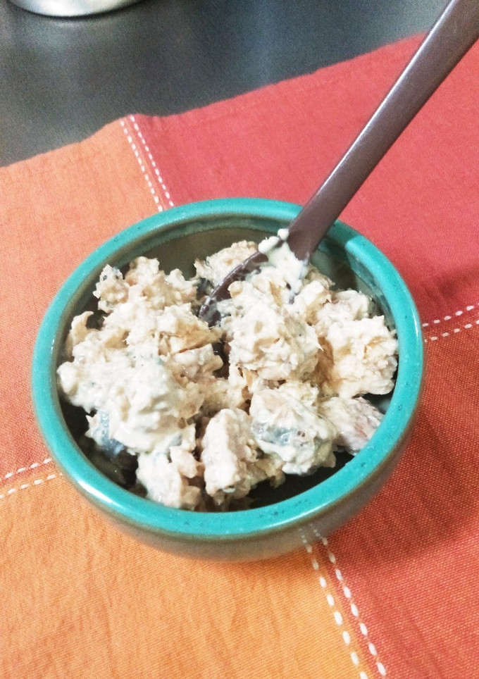 ご飯のお供♪鮭の中骨缶マヨネーズ和え-レシピのメイン写真
