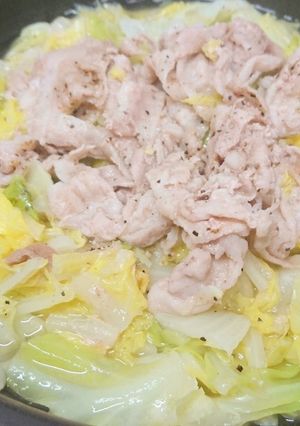 豚バラ白菜塩麹鍋-レシピのメイン写真