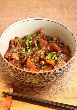 簡単！牛すね煮込み☆甘味噌風味-レシピのメイン写真