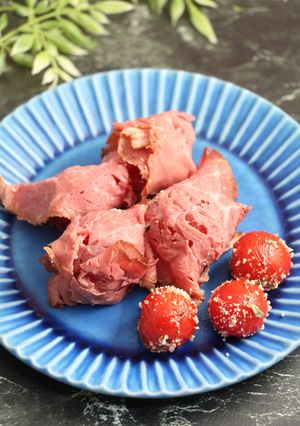 簡単！揚げトマトの肉巻き-レシピのメイン写真