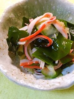 わかめの酢の物-レシピのメイン写真