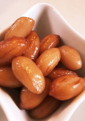 生落花生の甘煮-レシピのメイン写真