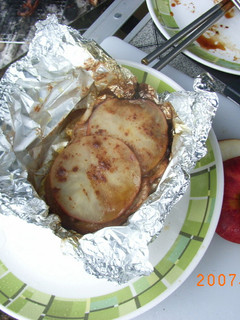 焼きリンゴ風豚肉の包み焼き-レシピのメイン写真