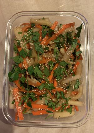 大根にんじん漬物サラダ-レシピのメイン写真