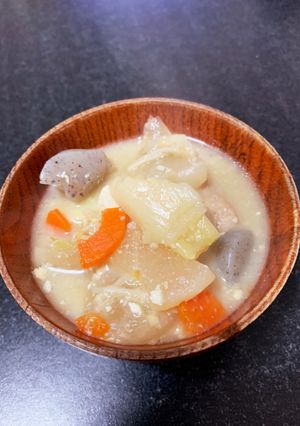 我が家の豚汁-レシピのメイン写真