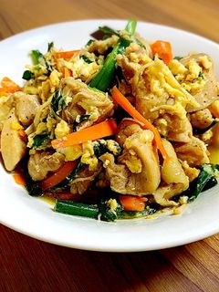 鶏もも肉の和風野菜炒め-レシピのメイン写真