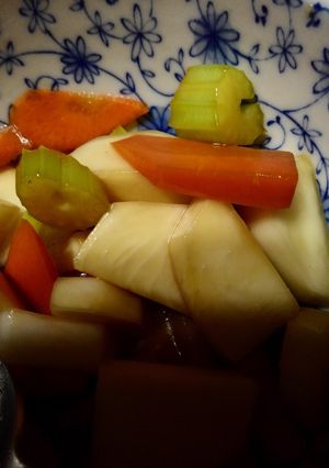 野菜の醤油漬-レシピのメイン写真