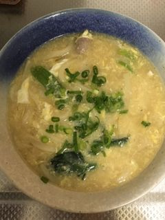 生姜でほっこり♪かき玉豚肉うどん-レシピのメイン写真
