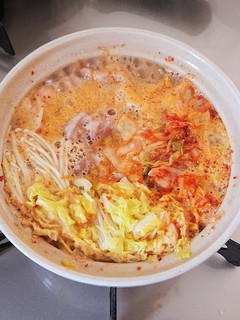 〆までおいしい豆乳味噌キムチ鍋-レシピのメイン写真