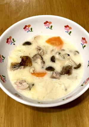 とろとろ白菜☆パリパリ鶏肉スープ☆無添加-レシピのメイン写真