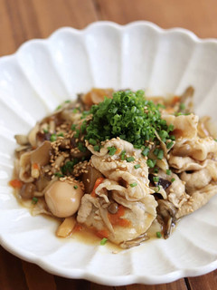 豚肉ときのこのさっぱり煮-レシピのメイン写真