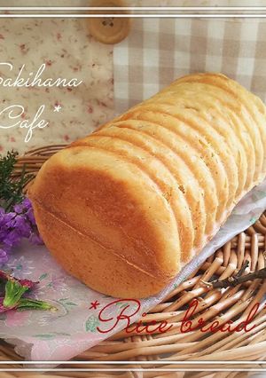 *トヨ型*ヘルシーな米粉パン/HB使用*-レシピのメイン写真