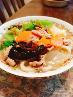 冬野菜たっぷりタンメンうどん…鍋1つ-レシピのメイン写真