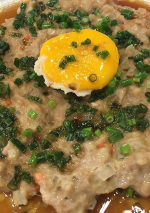 中華風蒸しハンバーグ-レシピのメイン写真