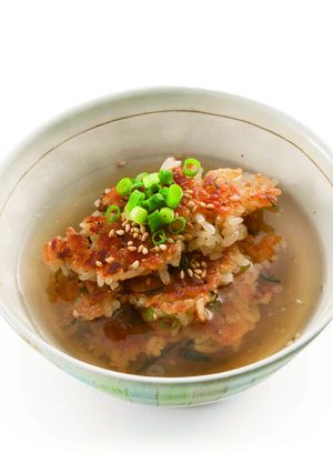 炊き込みごはんのパリパリだし茶漬け-レシピのメイン写真