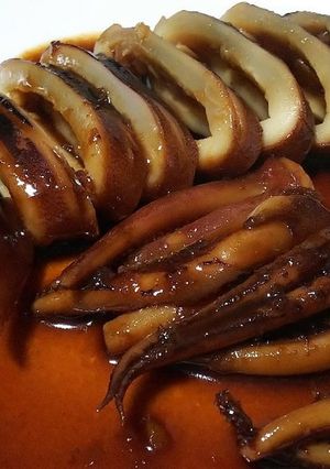 1日漬け込んだ絶品イカ焼き-レシピのメイン写真