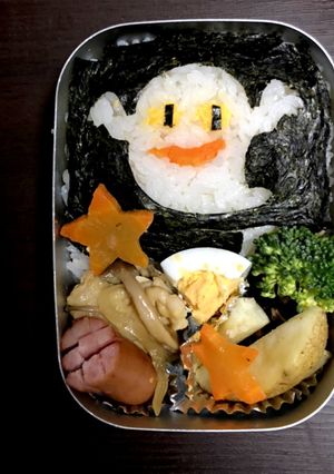 ねないこだれだのおばけ弁当-レシピのメイン写真