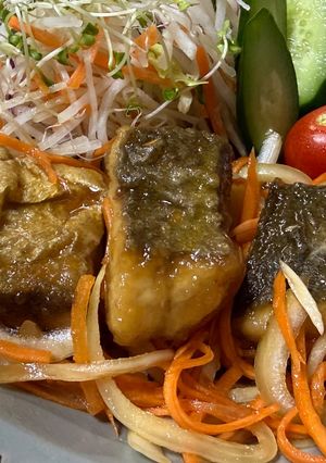 カンパチの甘酢ダレ-レシピのメイン写真
