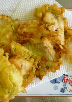 トキ鮭のかき揚げ-レシピのメイン写真