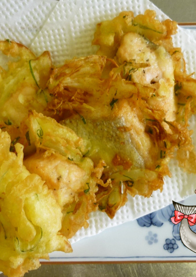 トキ鮭のかき揚げ-レシピのメイン写真