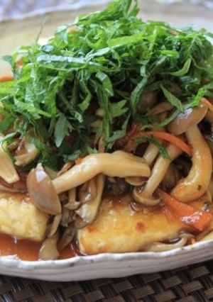きのこたっぷり、豆腐のステーキ-レシピのメイン写真